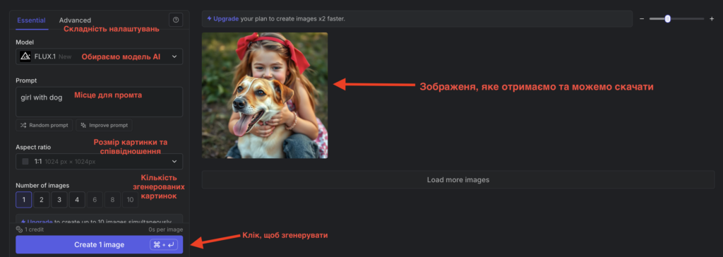 генерація картинок AI 