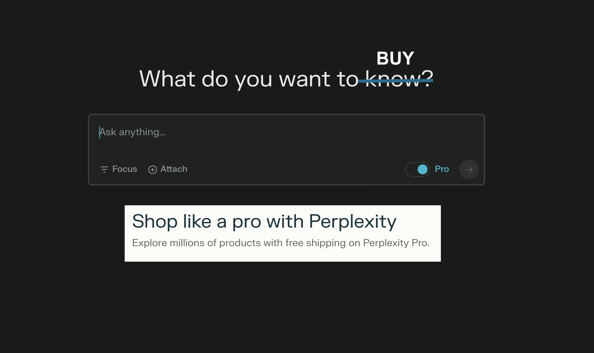 шопінг від Perplexity