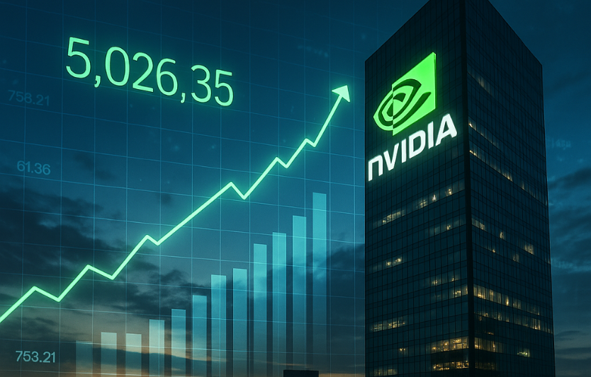 Nvidia стала першою компанією з капіталізацією понад $5 трлн Nvidia стала першою компанією з капіталізацією понад $5 трлн