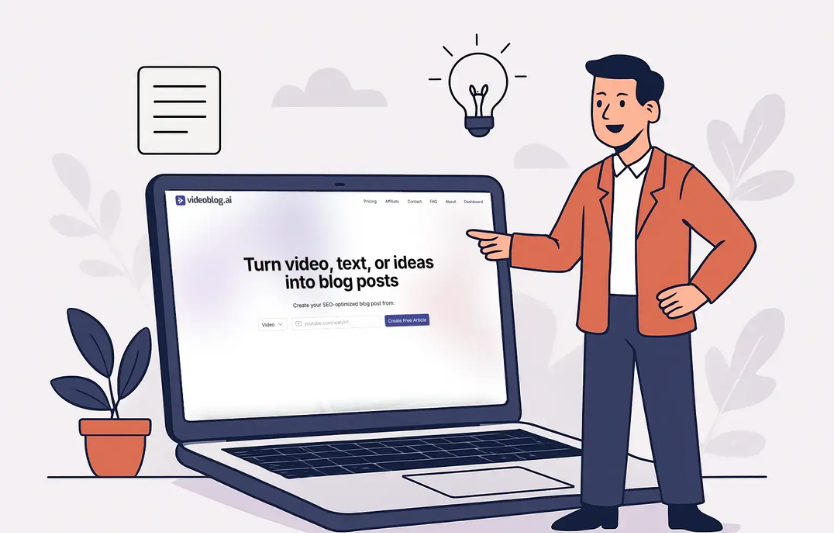VideoToBlog.ai: як перетворювати YouTube-відео на статті VideoToBlog.ai: як перетворювати YouTube-відео на статті